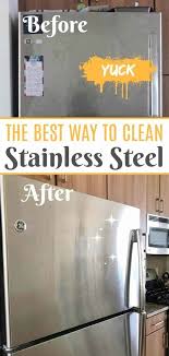 how to clean stainless steel appliances