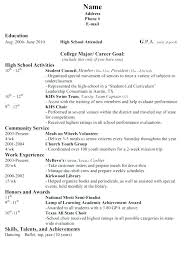 Interests Achievements Cv Examples In Resume Sample For Registered