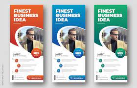 creative business agency roll up banner