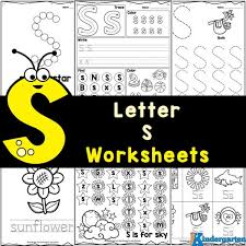 free printable letter s worksheets for