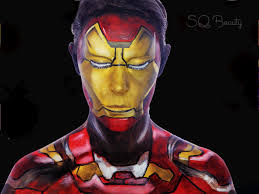 iron man makeup from avengers 2