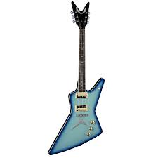 Details About Dean Z 79 Blue Burst 6 String Electric Guitar New
