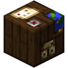 Do recall that you can also craft slabs and all other designed stone. Cartography Table Minecraft Wiki Fandom