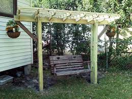 How To Build A Small Pergola Swing