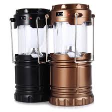 6 Led Collapsible Solar Camping Lantern Rocket Active Gear
