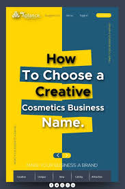 makeup cosmetics business name ideas