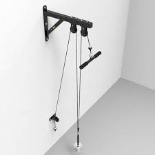 This is not the best method by any means. Home Gym Fitness Diy Pulley Cable Machine Arm Back Muscle Workout Biceps Triceps Blaster Trainer Rowing Pull Down Attachments F2 Accessories Aliexpress