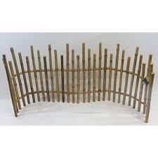 Bamboo Picket Fence Rolled Fence
