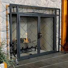Best Glass Door Fireplace Installation
