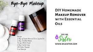 diy homemade makeup remover with