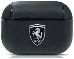 Iphone 6 plus / 6s plus. Case Ferrari Airpods Pro Cover Black Off Track Genuine Leather Feoaplebk