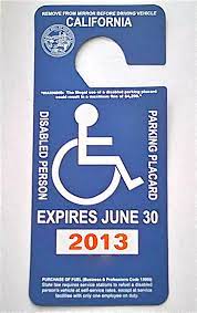 disabled parking placards