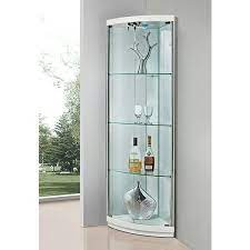 Corner Glass Display Cabinet Corner