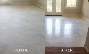 red marble floor factory finish