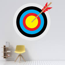 Target Arrow Archery Wall Sticker