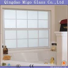2 12mm Opaque Tempered Frosted Window