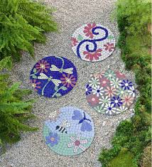 decorative stepping stone designs for