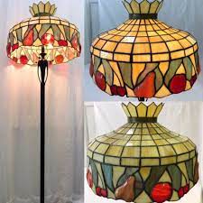 Stained Glass Lamp Shade Fruit