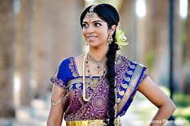 indian bridal outfit makeup hairstyle