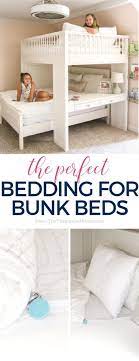 the perfect bedding for bunk beds our