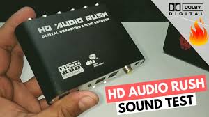 hd audio rush 5 1 decoder sound test