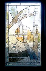Art Deco Stained Glass Panels Version 4