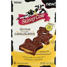 skinny cow chocolate candy 6 ea