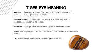 tiger eye meaning gemstone healing