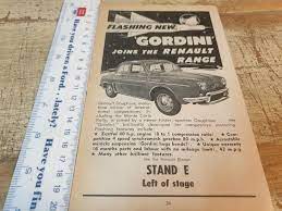 1961 renault dauphine gordini
