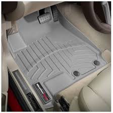 weathertech 1st row gray molded floor