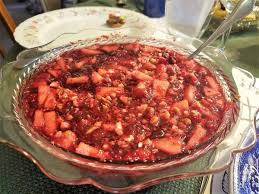 cranberry apple gelatin salad country