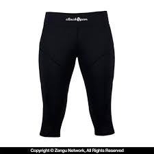 Wholesale Clinch Gear Womens Black Capri Spats For Gyms And