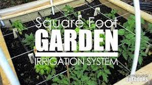 square foot garden series irrigation