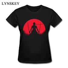 Womens Tee Lynskey Crazy T Shirts Brand O Neck Red Moon Zoro 100 Cotton Female Tops T Shirt Cool Short Sleeve Tee Shirts Top Quality Best Site For T