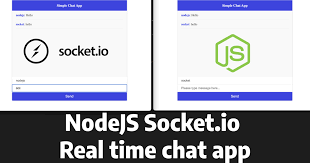 realtime chat application using nodejs