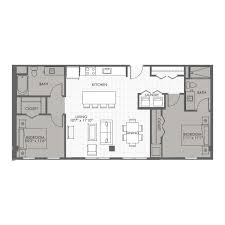 Two Bedroom Apartment Home Style 2a