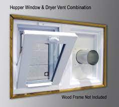Dryer vent installation and upgrades diy. Weathermaster Hopper Window Dryer Vent Dryer Vent Basement Windows Bathroom Extractor Fan