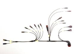 Installing the cables, wires, conductors and connectors required to connect a device, machine or system to a power source. Motorsport Ecu Wiring Looms And Harnesses Club To F1