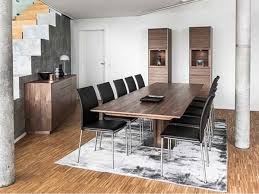 sm 39 dining table walnut lacquer by