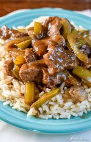 beef tips and rice flavor mosaic