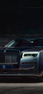 rolls royce ghost black badge wallpaper