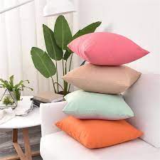 solid color patio outdoor pillow