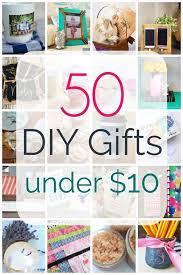 50 awesome diy gifts under ten dollars