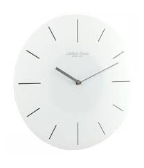 London Clock Company Glass Wall Clock