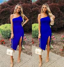 cobalt blue dress wearing tips for