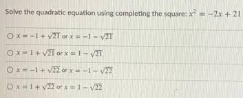 Answered Solve The Quadratic Equation