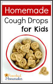homemade cough drops for kids