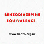 Benzo Org Uk Benzodiazepine Equivalence Table