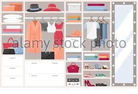 Check spelling or type a new query. Clothes Hanging On Rack Flat Vector Illustration Fashion Boutique Showroom Assortment Isolated Clipart Personal Wardrobe Closet Trousers Summer Stock Vector Image Art Alamy