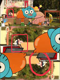 hello guys, a while ago I was watching the chapter of gumball 